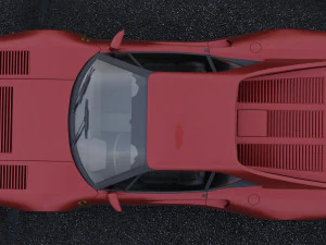 ferrari 288 gto 1984 3D Model