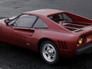 ferrari 288 gto 1984 3D 模型