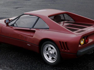 ferrari 288 gto 1984 3D Model