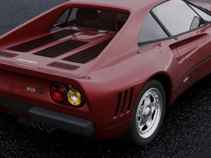 ferrari 288 gto 1984 3D 模型