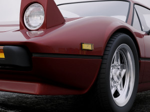 ferrari 308 gtb gts 1975 3D Model