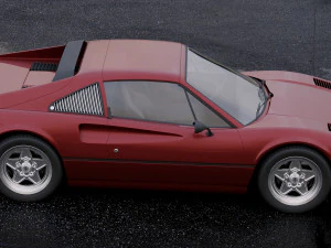 ferrari 308 gtb gts 1975 3D Model