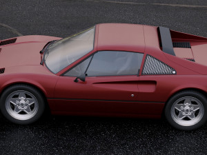 ferrari 308 gtb gts 1975 3D Model