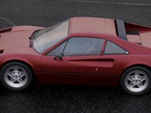 ferrari 308 gtb gts 1975 3D Model