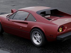 ferrari 308 gtb gts 1975 3D Model