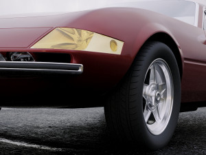 ferrari 365 daytona gtb4 1968 3D Model