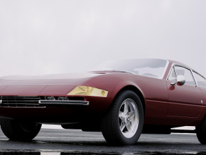 ferrari 365 daytona gtb4 1968 3D Model