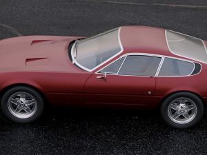 ferrari 365 daytona gtb4 1968 3D Model