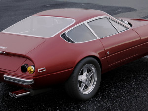 ferrari 365 daytona gtb4 1968 3D Model