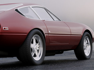 ferrari 365 daytona gtb4 1968 3D Model