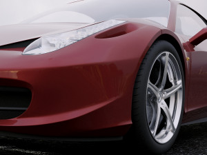 ferrari 458 italia 2011 3Dモデル