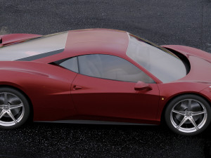 ferrari 458 italia 2011 3Dモデル