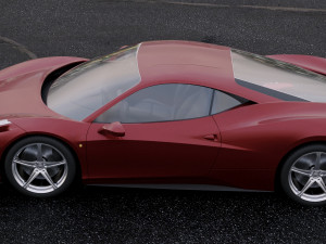 ferrari 458 italia 2011 3Dモデル