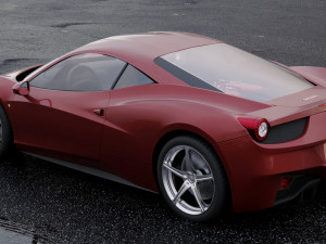 ferrari 458 italia 2011 3Dモデル
