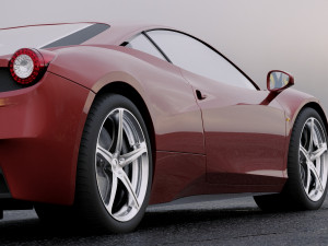 ferrari 458 italia 2011 3Dモデル