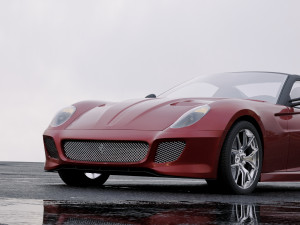ferrari 599 gto 2011 Modèle 3D