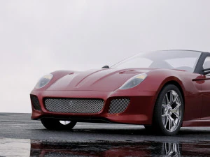 ferrari 599 gto 2011 3D Model