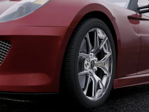 ferrari 599 gto 2011 3D Model