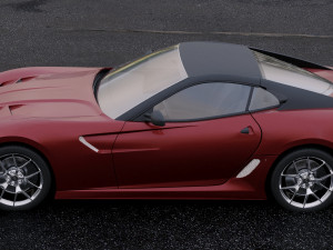 ferrari 599 gto 2011 3D 模型