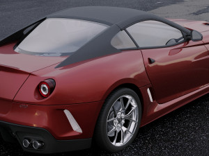 ferrari 599 gto 2011 3D 模型