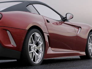 ferrari 599 gto 2011 3D 模型