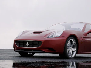 フェラーリ カリフォルニア 2009 3Dモデル