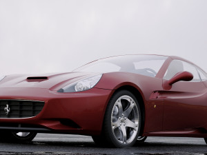 ferrari california 2009 Modelo 3D