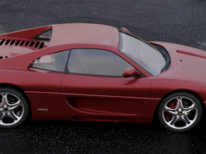 ferrari f355 f1 berlinetta 1998 Modelo 3D