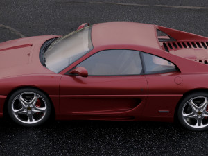ferrari f355 f1 berlinetta 1998 Modelo 3D