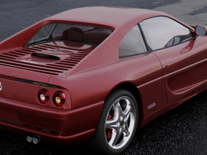 ferrari f355 f1 berlinetta 1998 Modelo 3D