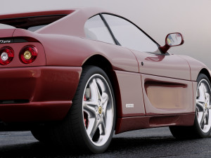 ferrari f355 f1 berlinetta 1998 Modelo 3D
