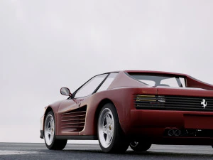 Ferrari testarossa 1986 3D Model