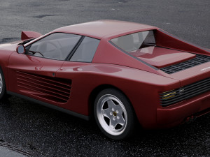 Ferrari testarossa 1986 3D Model