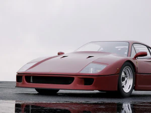 ferrari f40 1987 3D Model