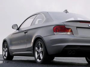 1 series coupe 2007 3D Model