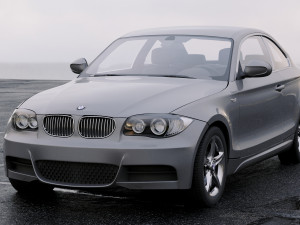 1 series coupe 2007 3Dモデル