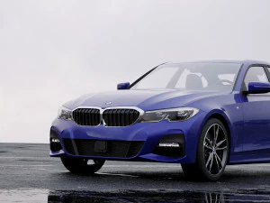 3 series g20 m sport sedan 2019 3D Model