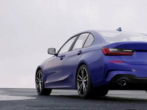 3 series g20 m sport sedan 2019 3D Model