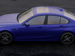 3 series g20 m sport sedan 2019 3D Model