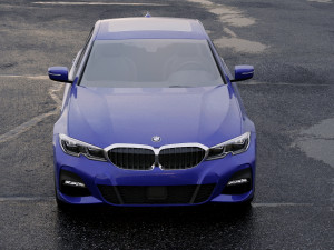 3 series g20 m sport sedan 2019 3D मॉडल