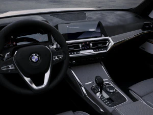 3 series g20 sport sedan 2019 detailed interior 3D Model