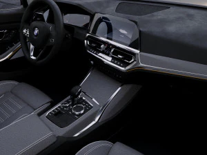 3 series g20 sport sedan 2019 detailed interior 3D Model