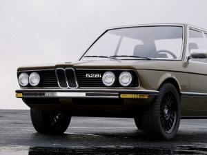 5-series e12 sedan 1978 3D Model