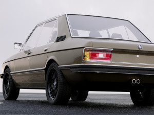 5-series e12 sedan 1978 3Dモデル