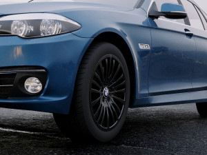 5-series f11 touring 2014 Modelo 3D