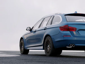 5-series f11 touring 2014 3D Model