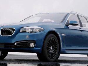5-series f11 touring 2014 3D Model