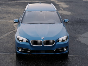 5-series f11 touring 2014 Modelo 3D