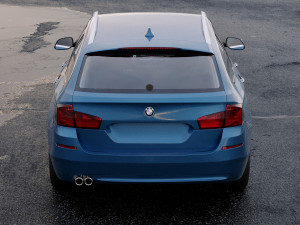 5-series f11 touring 2014 Modelo 3D