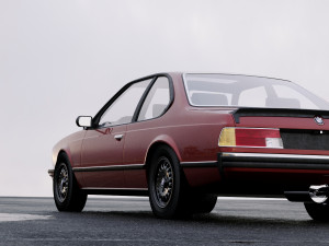 6-series e24 1978 3D Model